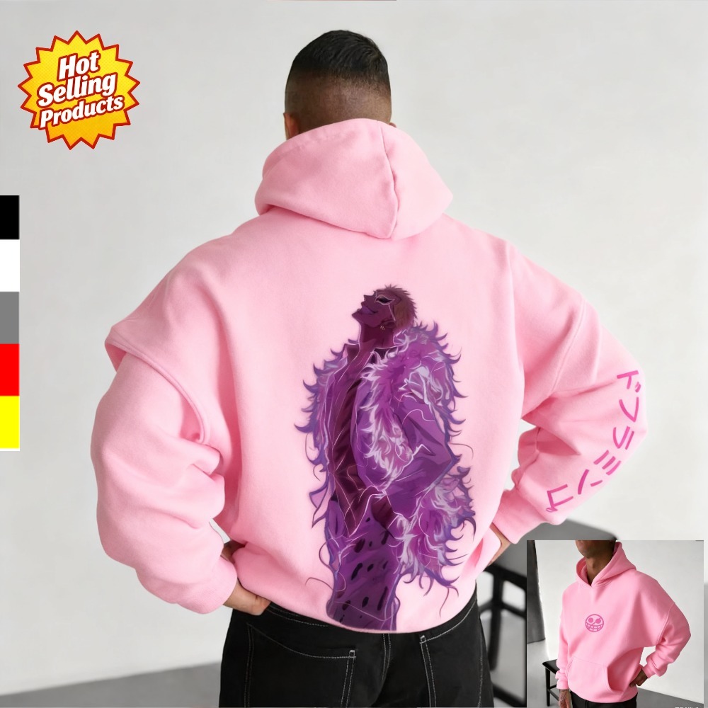 Anime Merchandise Store Japan - Sweat à capuche une pièce Donquixote