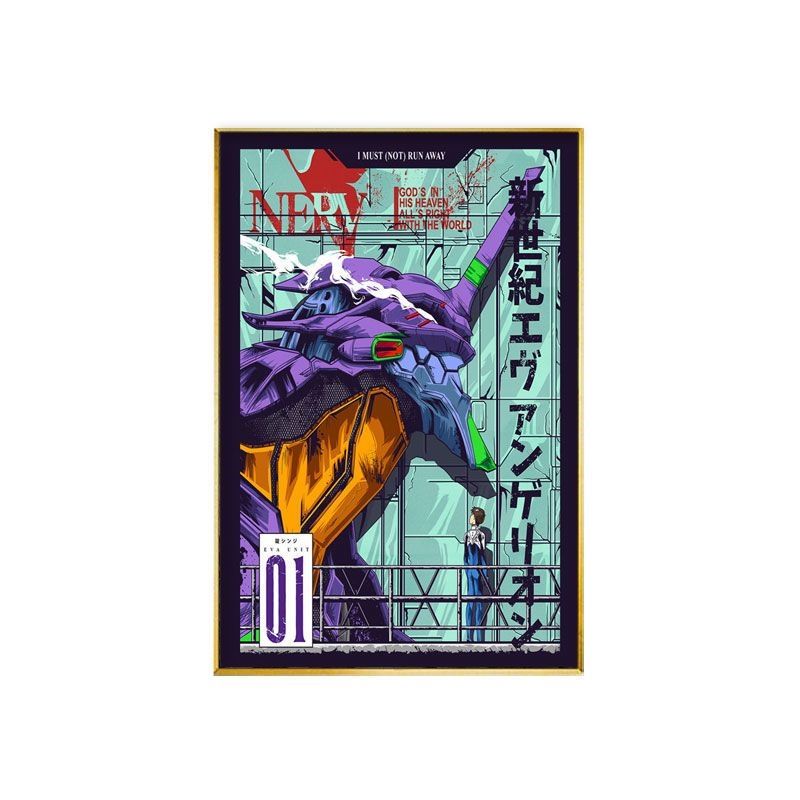 Evangelion Anime Merchandise - EVA-01 TEST TYPE – Nouvelle affiche