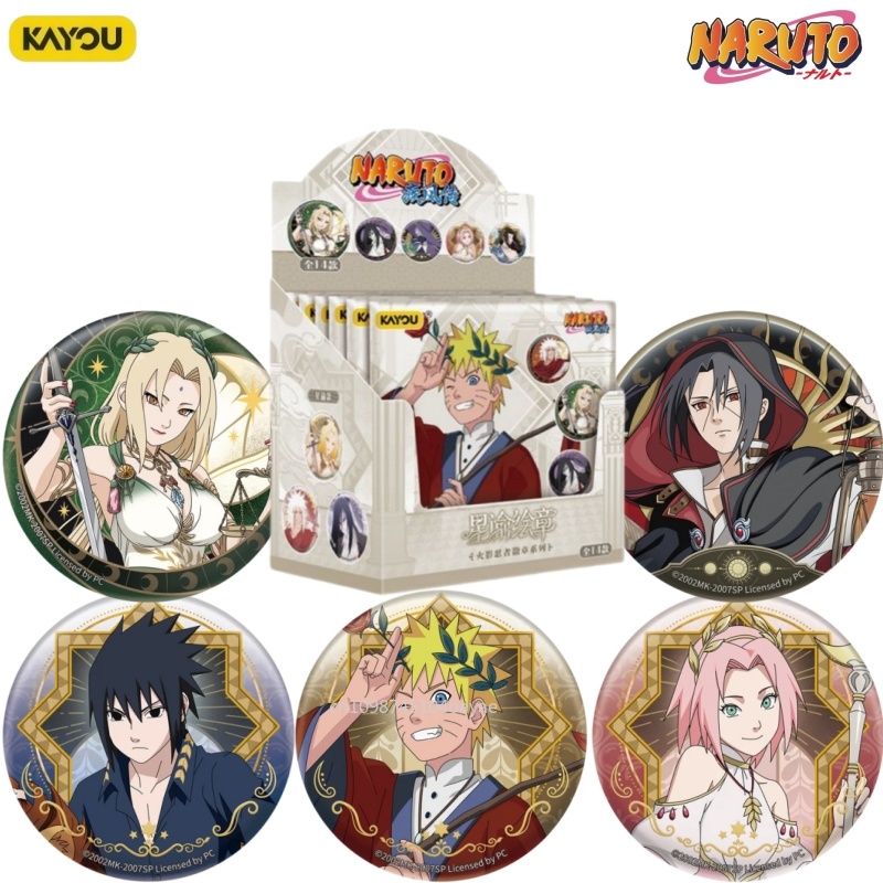 Anime Merchandise Bd - KAYOU Naruto Stellar‑Ode Chapter Badge en