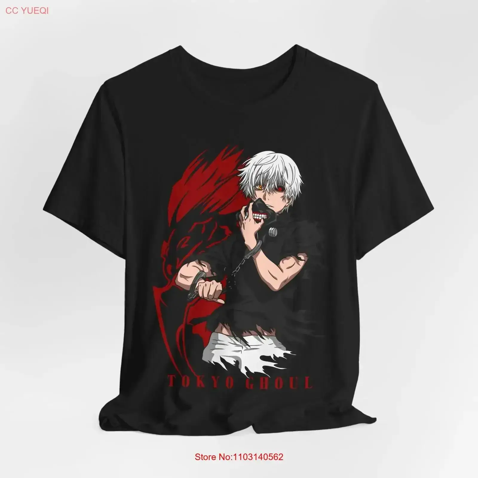 Anime Merchandise T Shirt - T-shirt Anime Tokyo Ghoul, Merchandise pour