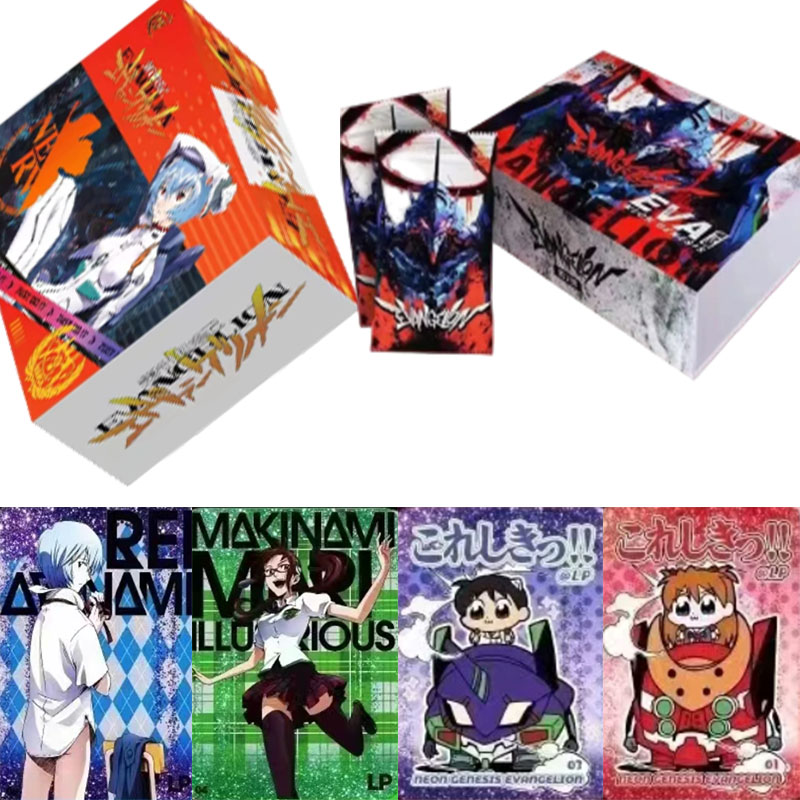 Evangelion Anime Merchandise - Cartes de collection authentiques KAYOU Neon