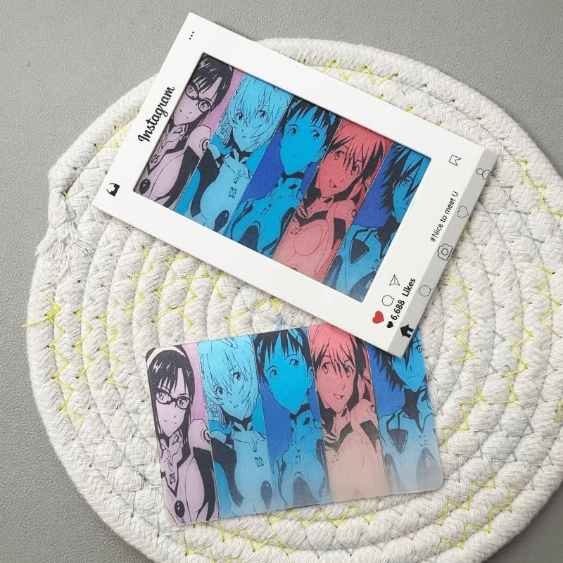 Evangelion Anime Merchandise - Cartes EVA Shinji Rei Asuka Langley