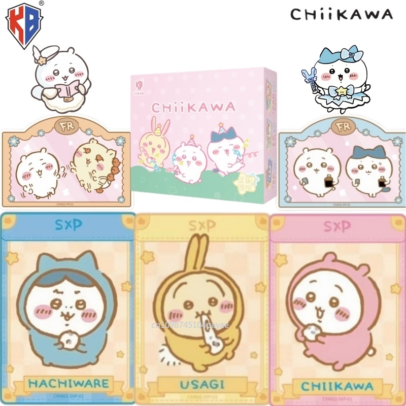 Anime Merchandise Bd - Cartes à collectionner officielles KABAO Chiikawa