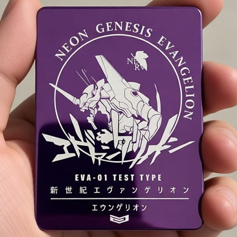 Evangelion Anime Merchandise - Broche en métal laser Neon Genesis