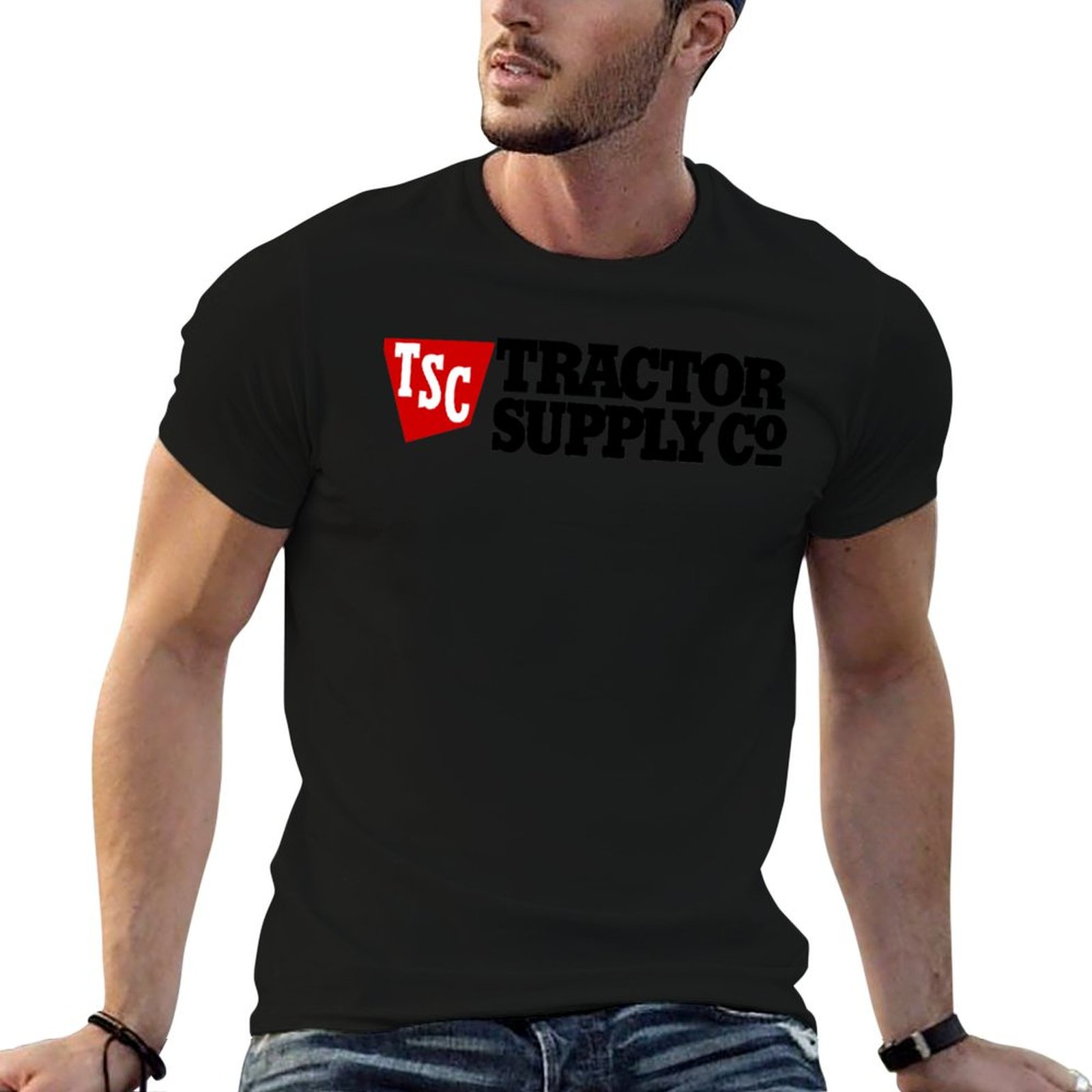 Anime Merchandise T Shirt - T-Shirt avec Logo Tractor Supply TSC,
