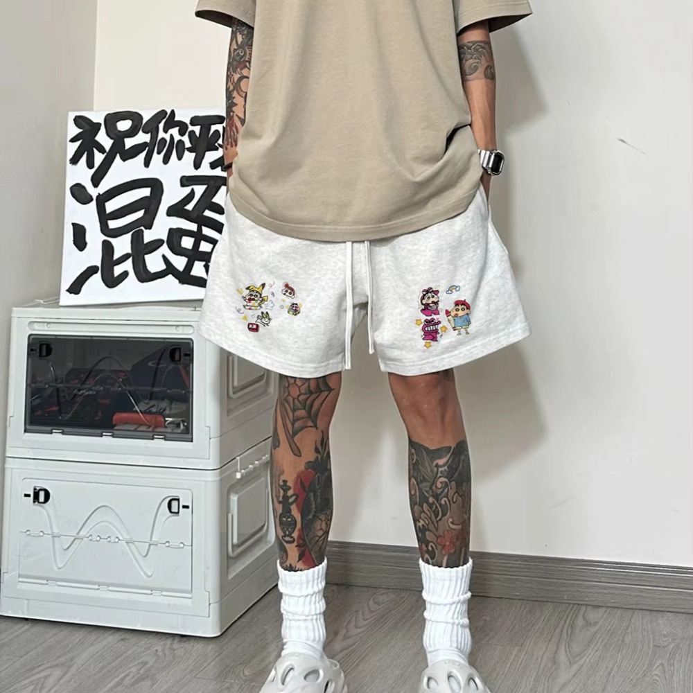 Anime Merchandise Store Japan - Nouveaux shorts pour hommes Crayon Shin-chan