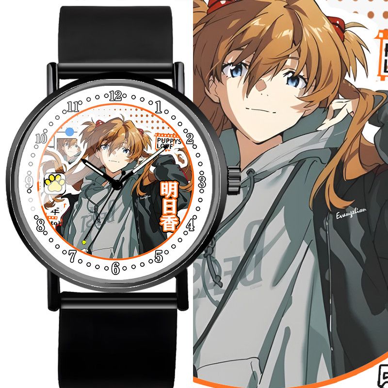 Montre à aiguilles unisexe cré - Evangelion Anime Merchandise avis et prix