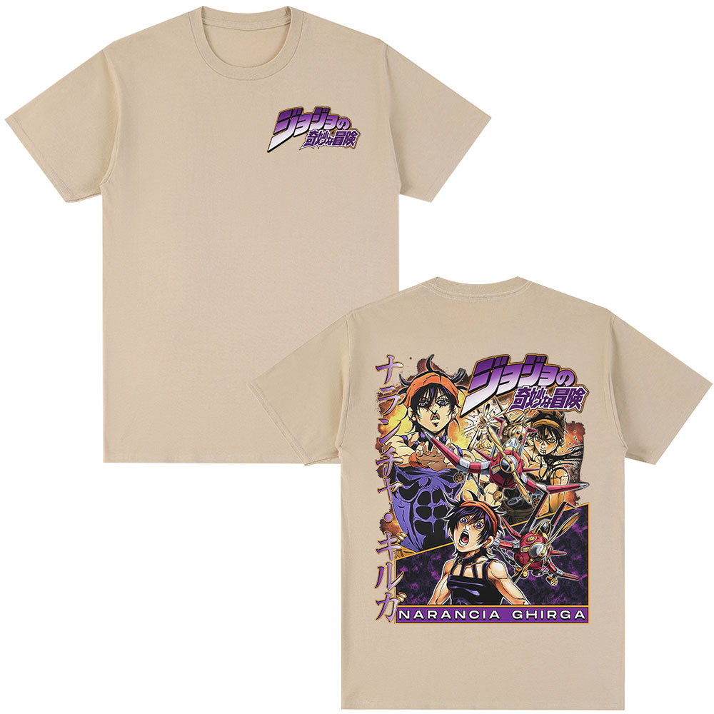 Nouveau T-shirt Anime JoJo Biz - Anime Merchandise Store Japan avis et prix