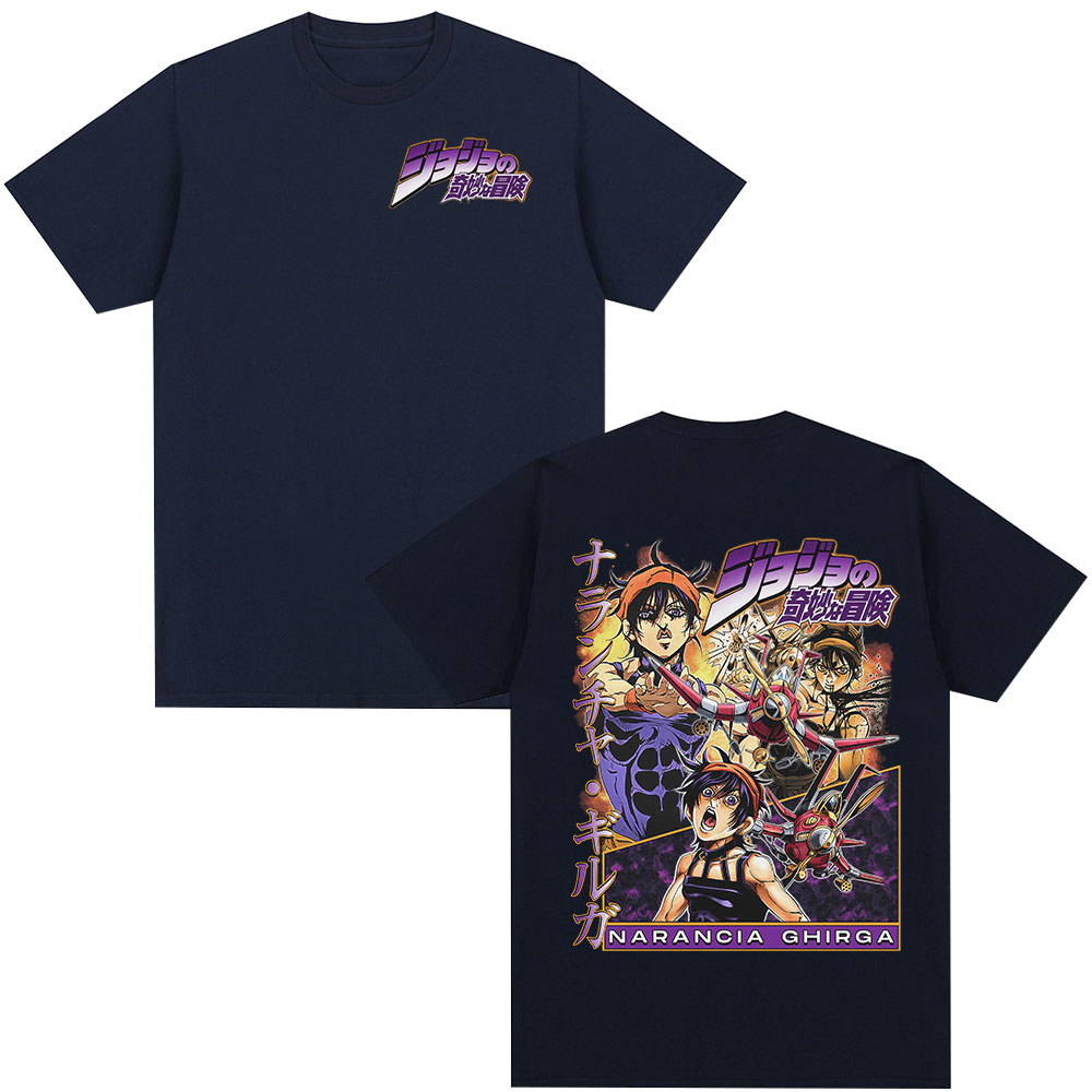 Nouveau T-shirt Anime JoJo Biz - Anime Merchandise Store Japan avis et prix