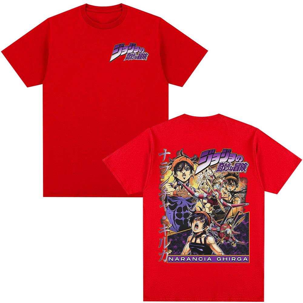 Nouveau T-shirt Anime JoJo Biz - Anime Merchandise Store Japan avis et prix