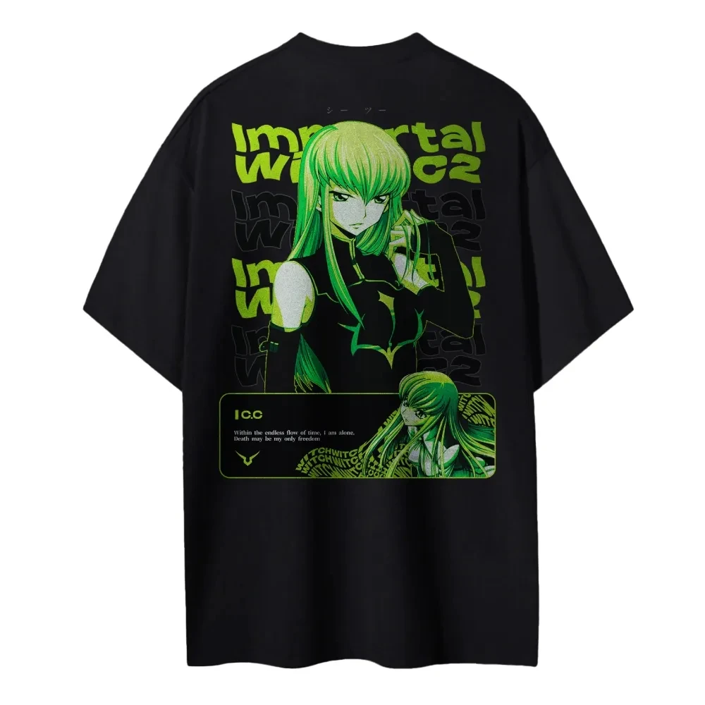 Nouveau Code Geass T-Shirt C.C - Anime Merchandise Shop avis et prix