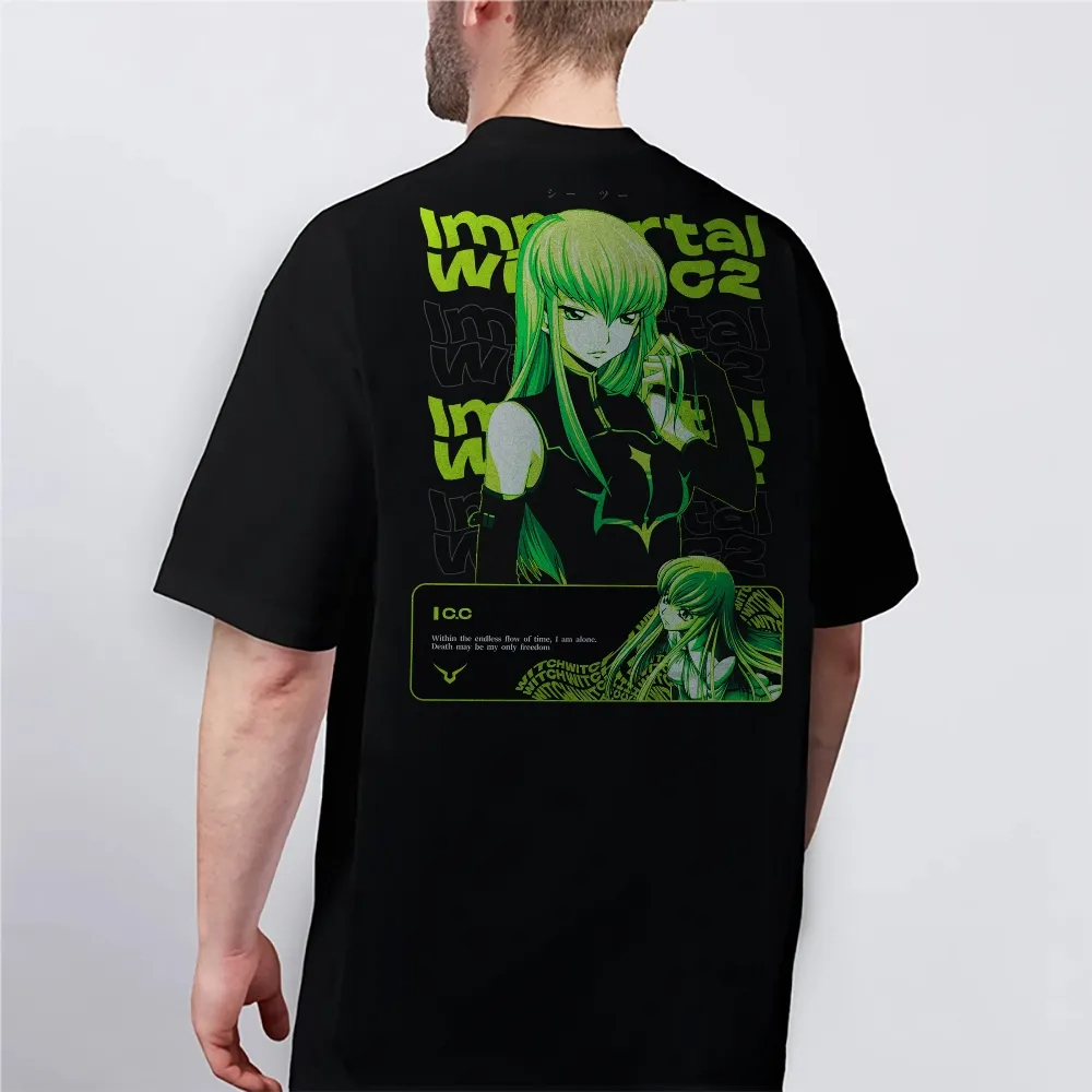Nouveau Code Geass T-Shirt C.C - Anime Merchandise Shop avis et prix