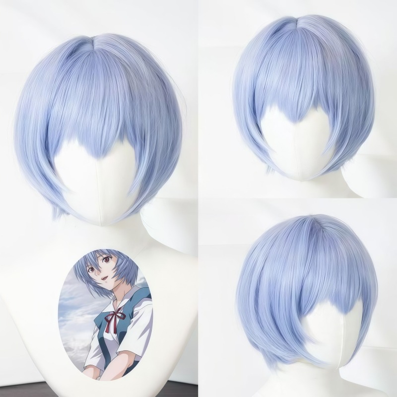 Perruque de cosplay EVA Ayanam - Evangelion Anime Merchandise avis et prix