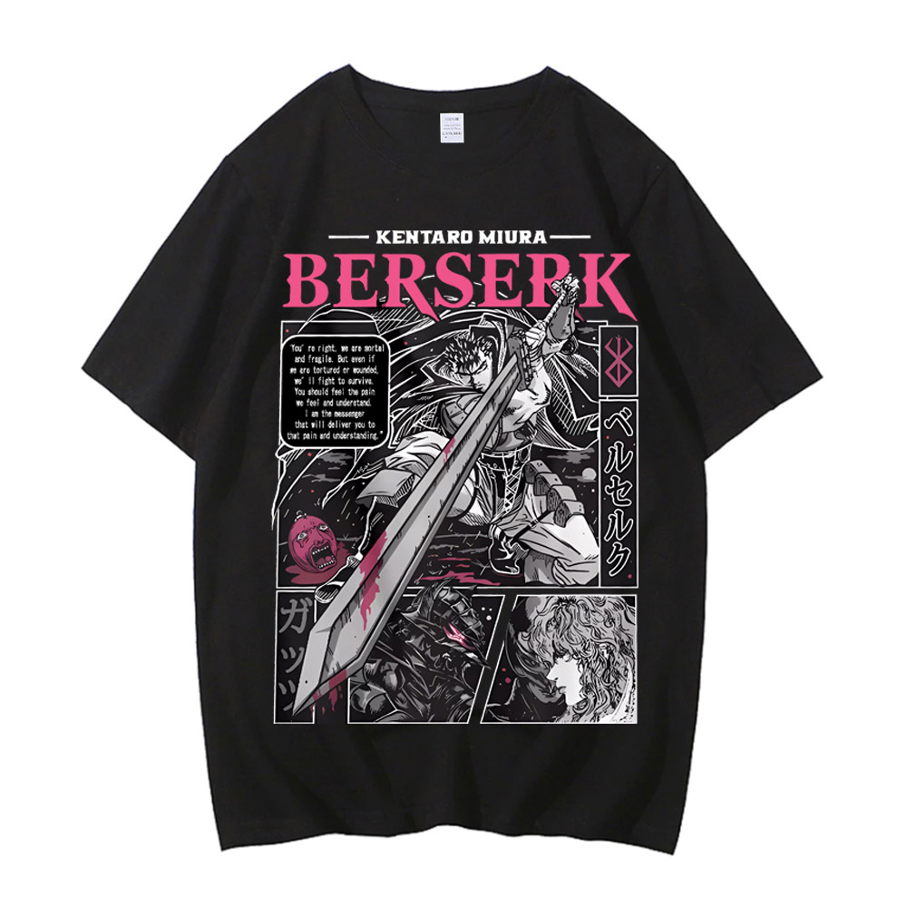 Nouveau T-shirt Anime Berserk  - Anime Merchandise Store Japan avis et prix