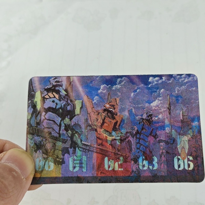 Cartes EVA Shinji Rei Asuka La - Evangelion Anime Merchandise avis et prix