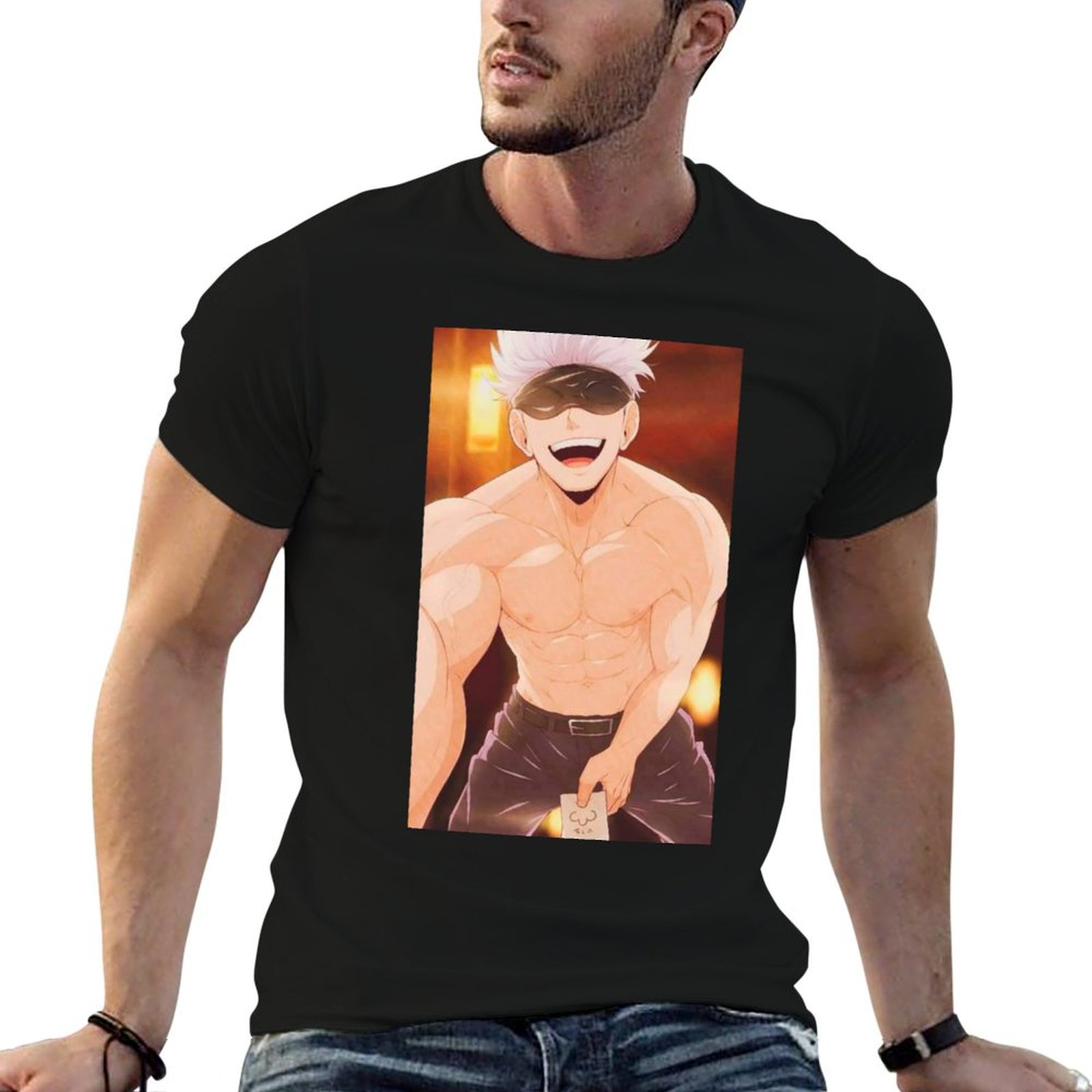 T-shirt Gojo Satoru Merchandis - Anime Merchandise T Shirt avis et prix