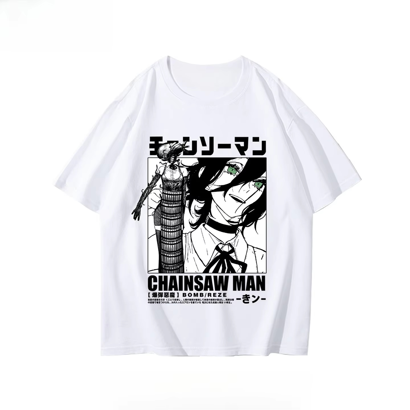 Mode hiver et automne tronçonn - Anime Merchandise T Shirt avis et prix
