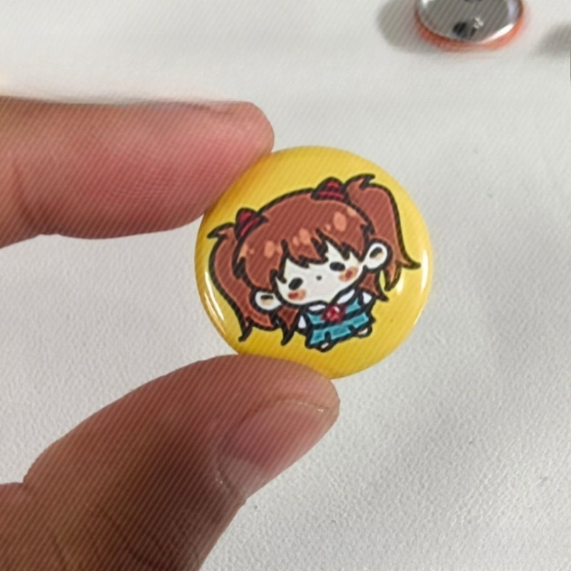 5 badges/pins décoratifs minia - Evangelion Anime Merchandise avis et prix