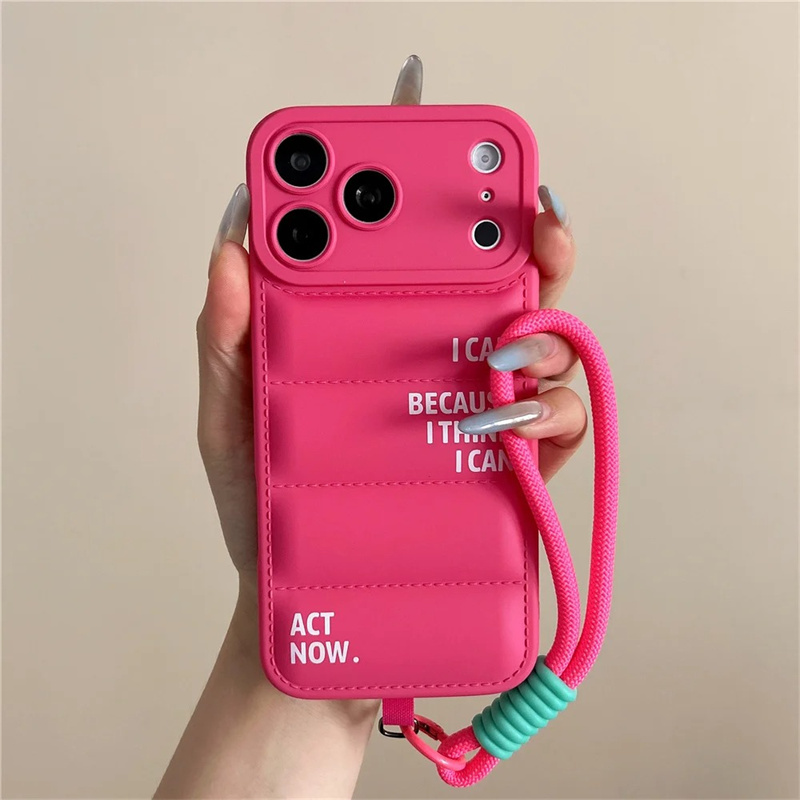 Coque Minimaliste en Silicone  - Lanyard Anime Logo avis et prix