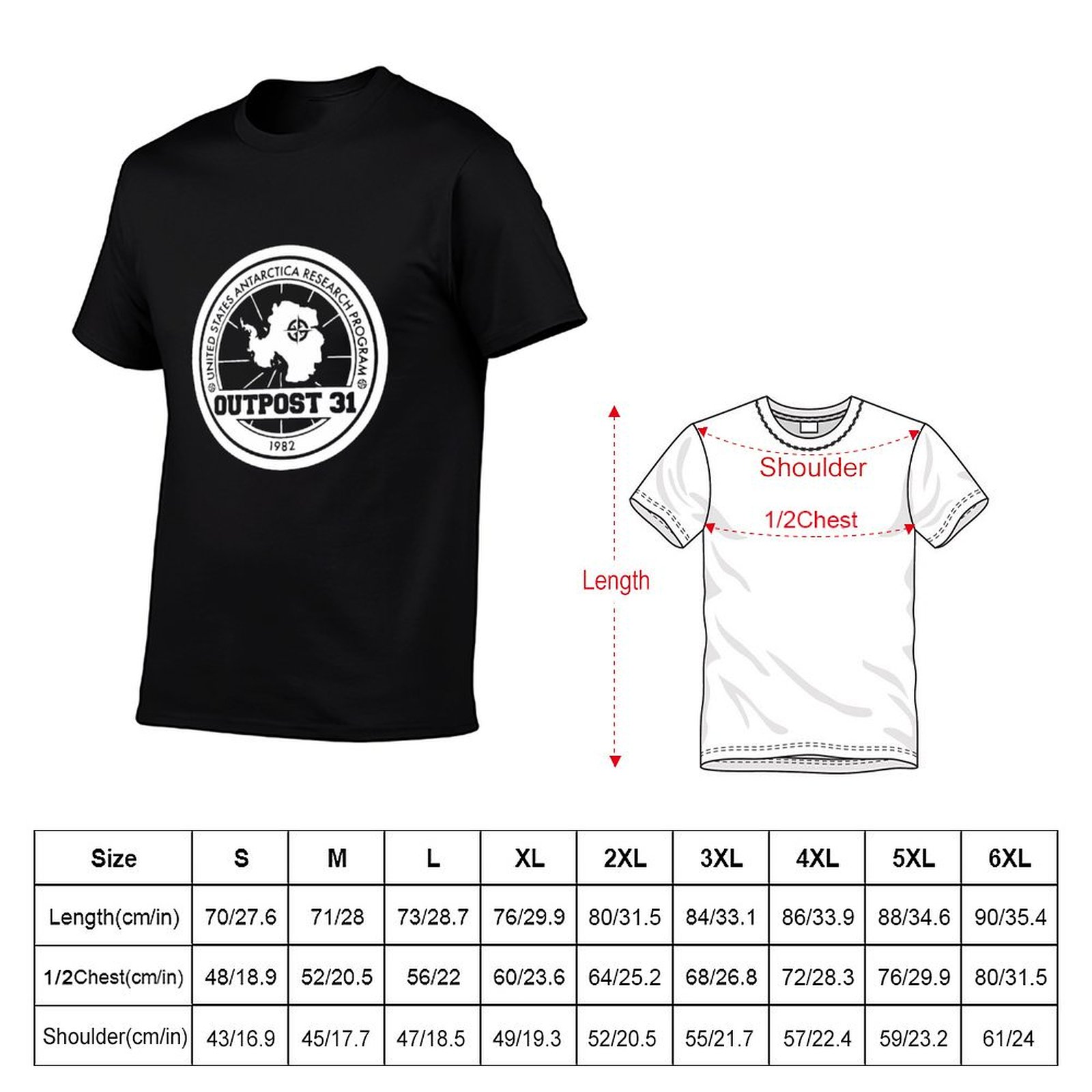 T-Shirt avec Logo Outpost 31 p - Anime Merchandise T Shirt avis et prix