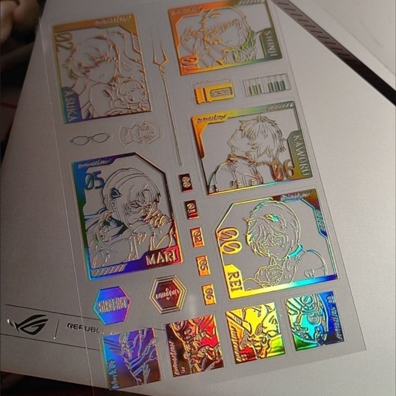 Autocollant Laser EVA Shinji R - Evangelion Anime Merchandise avis et prix