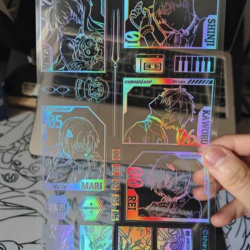 Autocollant Laser EVA Shinji R - Evangelion Anime Merchandise avis et prix